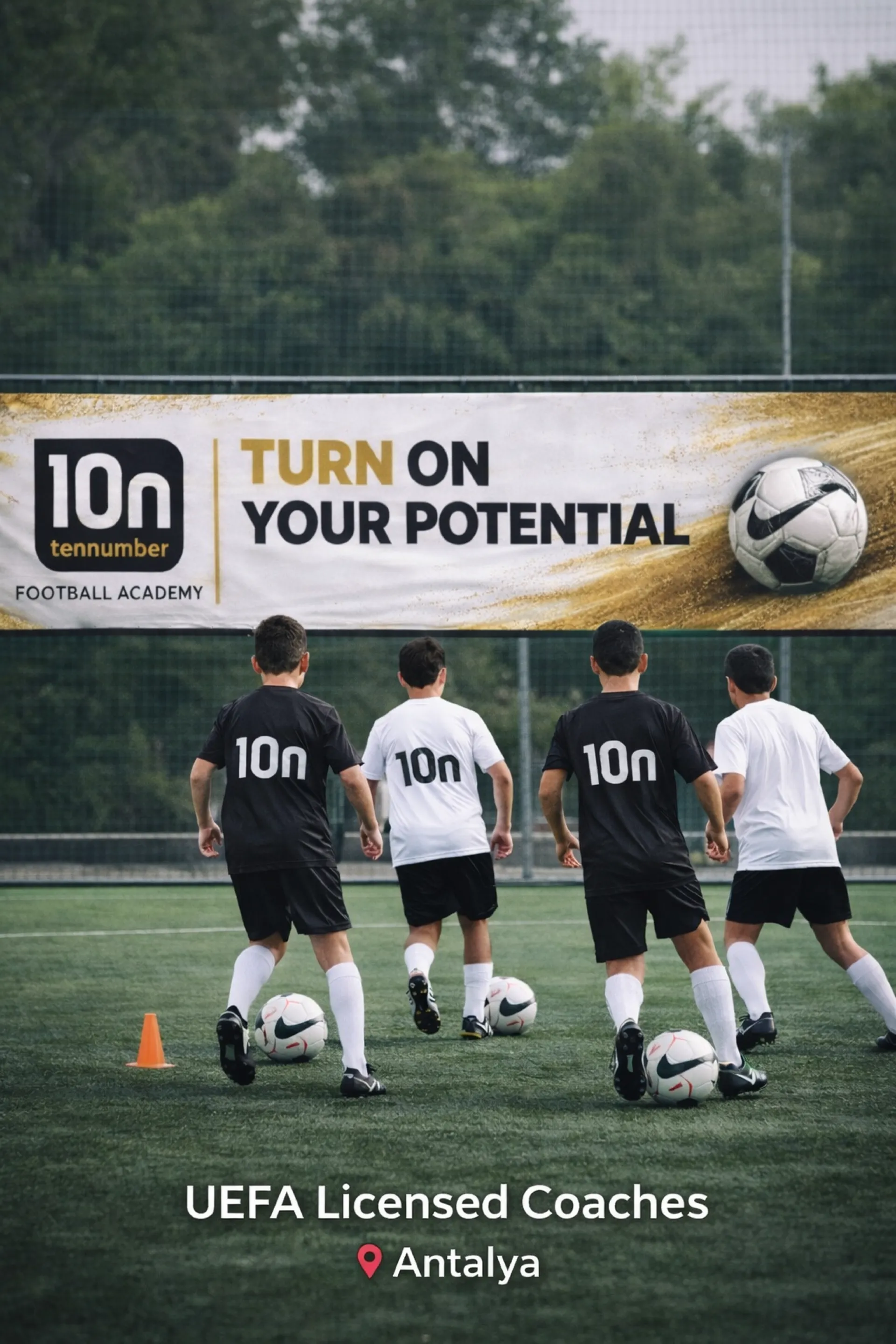 Antalya çocuk futbol antrenmanı - 10n tennumber Football Academy